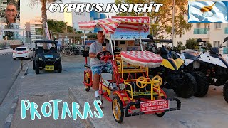 Protaras Strip Cyprus In July  Getting Busy [upl. by Kamal560]