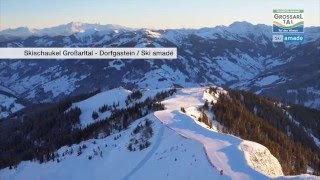 Drohnenflug Skigebiet GroßarltalDorfgastein [upl. by Niac336]