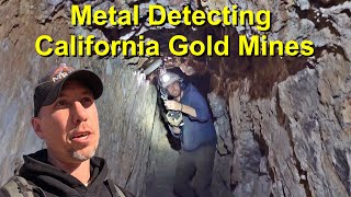 Metal Detecting amp Exploring California Gold Mines [upl. by Roz857]