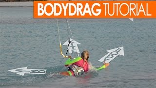 How to Kitesurf Bodydrag Tutorial [upl. by Jedthus]