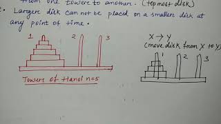 Tower of Hanoi  HINDI  Data Structures  Niharika Panda [upl. by Eednak129]