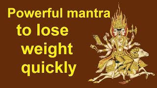 Powerful agni mantra to lose weight quickly [upl. by Eniawtna]