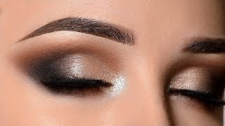 GLAM Smokey Eye  New Years Eve Makeup Tutorial [upl. by Magree282]