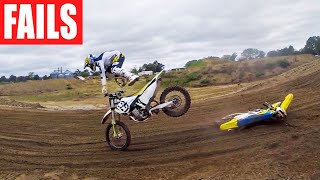 Funny Dirt Bike CRASHES and FAILS 2021 [upl. by Azil757]