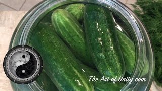 Best Fermented Dill Pickles  Easiest Recipe [upl. by Shelburne]