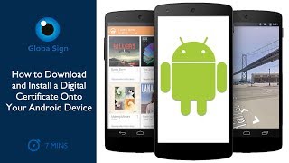 How to Download and Install a Digital Certificate Onto Your Android [upl. by Htrow176]