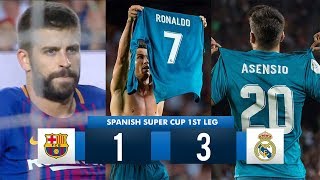 Barcelona 13 Real Madrid HD 1080i Spanish Super Cup Full Match Highlights 130817 [upl. by Immaj]