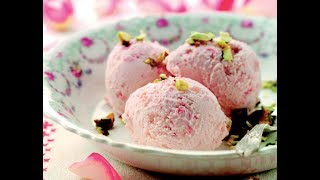 Gulab Gulkand IceCream    Gayatris Cooking Club [upl. by Eckmann]