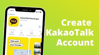 How to Create KakaoTalk Account  Sign Up Kakaotalk  2021 [upl. by Blane252]