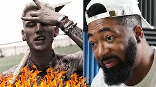 Machine Gun Kelly quotRap Devilquot Eminem Diss  REACTION [upl. by Etsirk528]