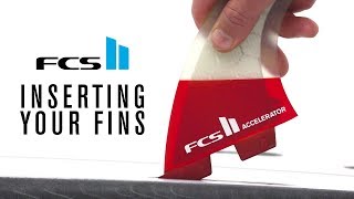 How To Insert amp Remove FCS II Fins [upl. by Asir564]