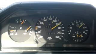 Mercedes w124 300D1987 0180KMH 350000TKM [upl. by Leak]