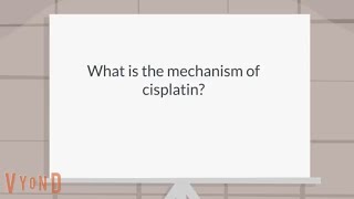 What is the mechanism of cisplatin [upl. by Nayra]