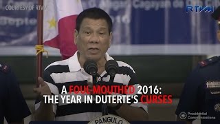 A foulmouthed 2016 The year in Dutertes curses [upl. by Glennis]