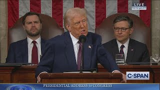 President Trump Addresses Joint Session of Congress [upl. by Mathre400]