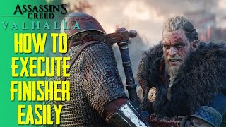 Assassins Creed® Valhalla  How to Execute Finisher Easily [upl. by Nylecyoj]