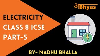 Electricity Class 8 ICSE  SELINA Concise Physics Part5 [upl. by Noe]