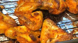 Crispy Oven Baked Chicken Wings Recipe  Baked Chicken Recipe [upl. by Ail]