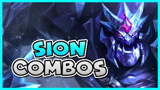 SION COMBO GUIDE  How to Play Sion Season 12  Bav Bros [upl. by Tonya]