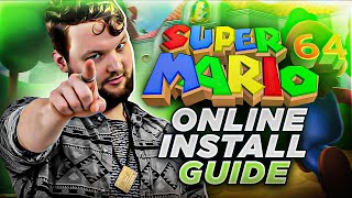 Super Mario 64 Online Multiplayer INSTALL GUIDETUTORIAL December 2019 [upl. by Arch162]