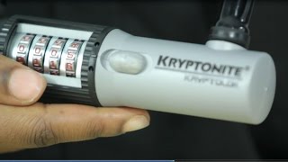 Kryptonite KryptoLok Combination ULock and How to Reset [upl. by Gav336]