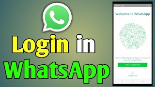 How to Login in WhatsApp [upl. by Hplodur]