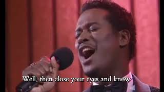 Thats What Friends Are For LIVE Lyrics Luther Vandross Whitney Houston Stevie Wonder [upl. by Dranrev]