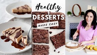 Healthy Dessert Recipes  Easy and DELICIOUS [upl. by Pepe]