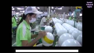 Como se fabrican los balones de voley  As volleyball balls made [upl. by Atinnod]