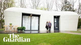 Europe’s first fully 3Dprinted house gets its first tenants [upl. by Dall]