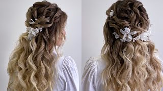 The SECRET to Half Up Half Down Hairstyles [upl. by Portland]