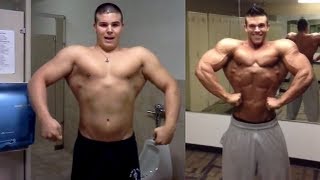 CRAZY STEROID TRANSFORMATION  BEFORE AND AFTER LESS THAN A YEAR [upl. by Vic663]