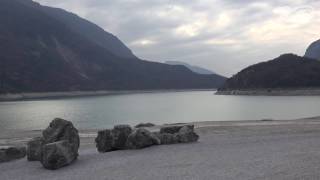 Lo Svuotamento del Lago di Molveno 20162017 [upl. by Nodnol]