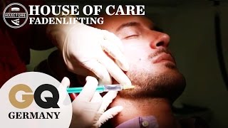 Schönheitschirurgie im Test Fadenlifting VorherNachher  House of Care Tutorial  GQ Germany [upl. by Ponce707]