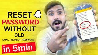 Reset Snapchat Password Without Old Email Password and Number  Snapchat Account Recovery 2020 [upl. by Aenet915]