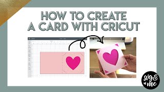 Cricut Design Space Card Tutorial for Beginners [upl. by Weinstein]