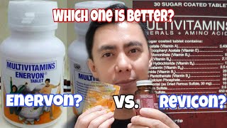 WHICH IS BETTER ENERVON MULTIVITAMINS WITH VITAMIN C OR REVICON FORTE FOR YOUR IMMUNE SYSTEM [upl. by Demmer]