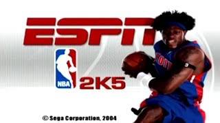 ESPN NBA 2K5  Gameplay PS2 [upl. by Atinauj604]