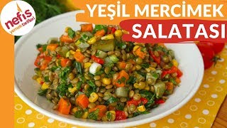 DENEMEYEN KALMASIN MUHTEŞEM Mercimek Salatası Tarifi [upl. by Xuerd]