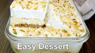 Dessert with 12 Liter Milk  Easy Dessert Recipe [upl. by Anawaj]