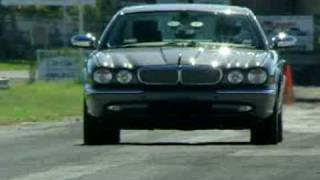 2005 Jaguar XJ8 Road test [upl. by Carolan]