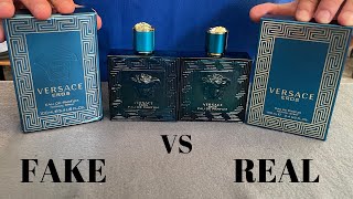 Fake vs Real Versace Eros Eau De Parfum 100 ML [upl. by Thorin]