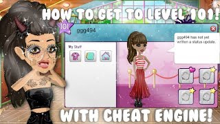 How To Get To Level 101 With Cheat Engine MSP Not Clickbait [upl. by Oicneserc673]