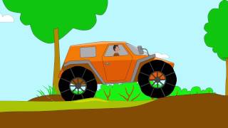 Cartoni animati  Il puzzle Camion trattori e monster truck [upl. by Claiborne103]