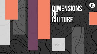 Dimensions of Culture [upl. by Nicolau]