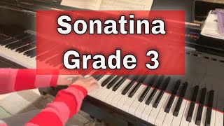 Sonatina by Aleksandr Gedike  Trinity piano grade 3 2021  2023 TCL [upl. by Aveneg685]