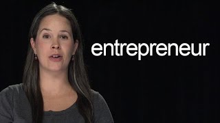 How to Say Entrepreneur – American English [upl. by Aleira]