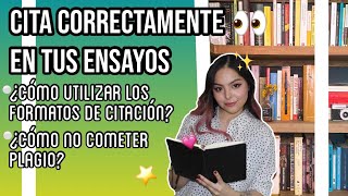 ¿CÓMO UTILIZAR CITAS EN ENSAYOS  LA SECTA DE LOS LIBROS [upl. by Mailand]