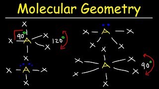 Molecular Geometry amp VSEPR Theory  Basic Introduction [upl. by Oicanata]