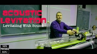 Acoustic Levitation  Acoustic Levitation Demonstration [upl. by Ahsemo]